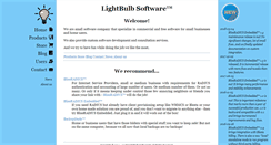 Desktop Screenshot of bulbsoft.com