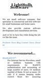 Mobile Screenshot of bulbsoft.com